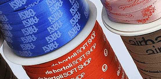 Nastri in stoffa personalizzati Nastri regalo personalizzati