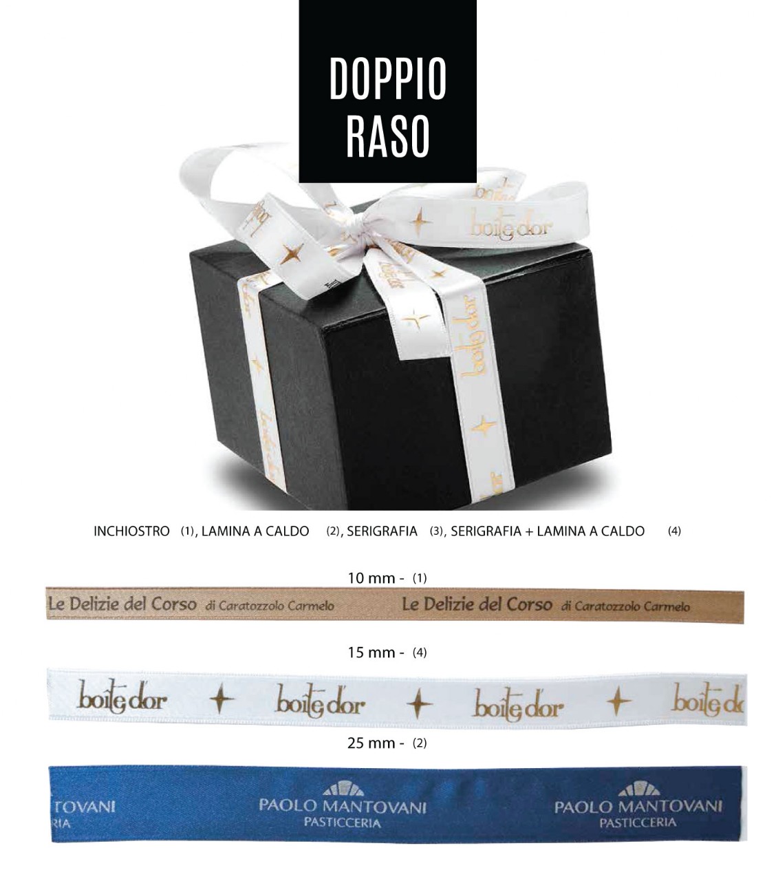 Nastro Doppio Raso Nastro Doppio Raso
