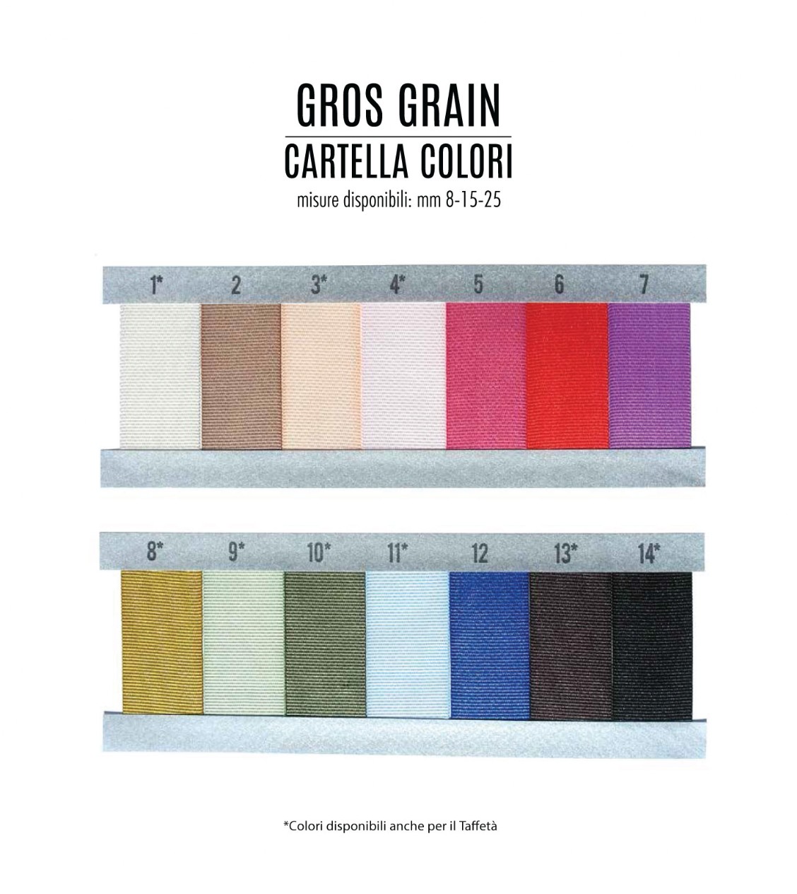 Nastro Gros Grain Esempi Nastro Gros Grain Esempi