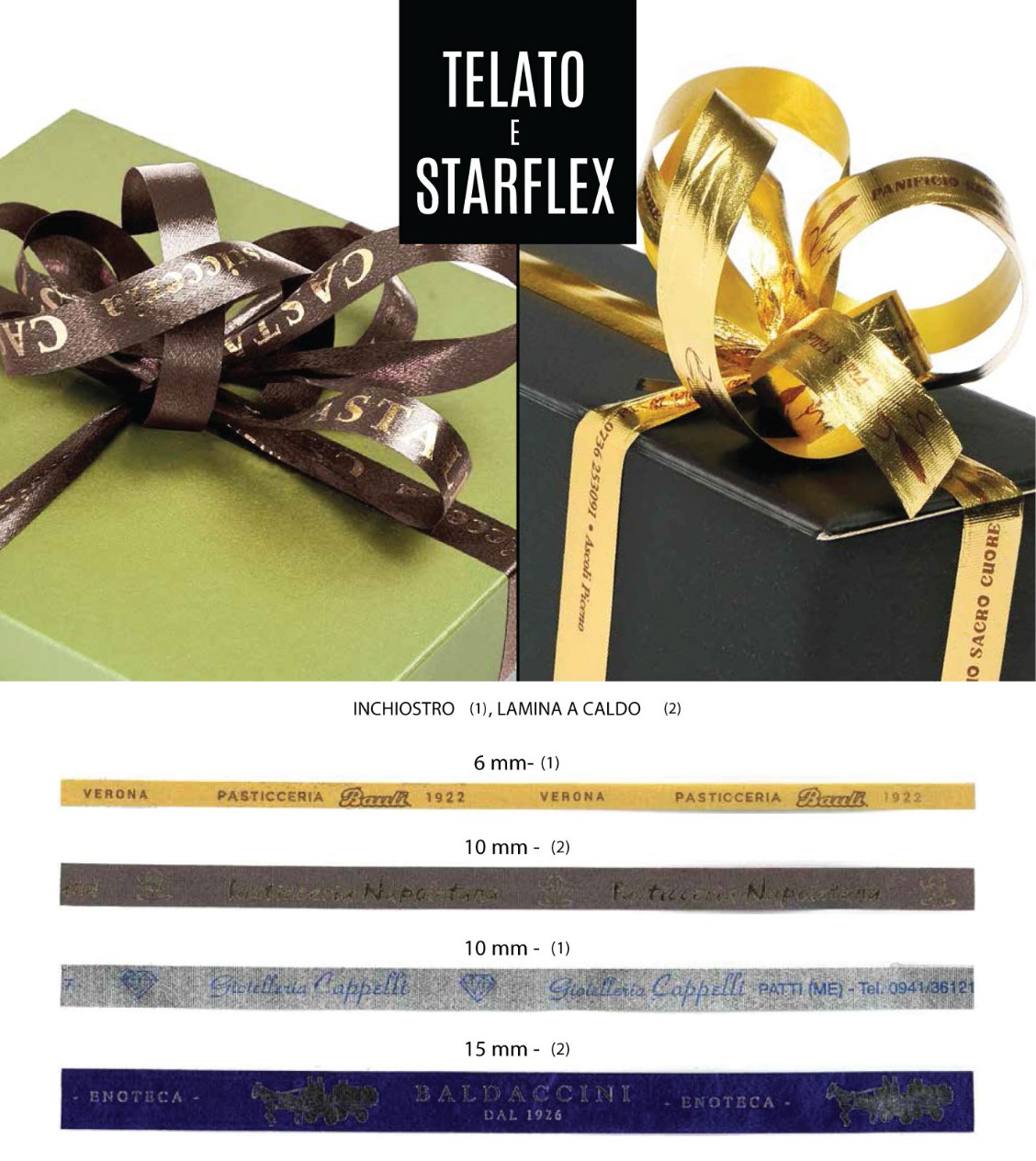 Nastro Telato e Starflex Nastro Telato e Starflex